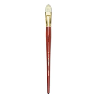 Blick Master Bristle Brush - Short Filbert, Long Handle, Size 22