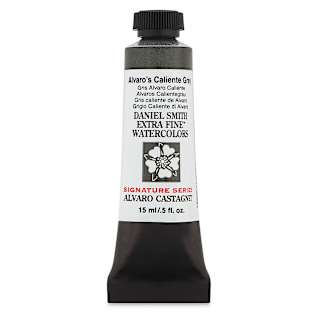 Daniel Smith Extra Fine Watercolor - Alvaro's Caliente Grey, 15 ml tube