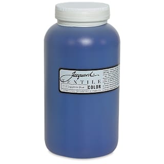 Jacquard Textile Color - Sapphire Blue, 32 oz jar