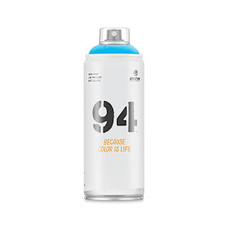 MTN 94 Spray Paint - Freedom Blue, 400 ml can