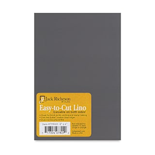 Richeson Easy-to-Cut Linoleum - Unmounted, 4" x 6"