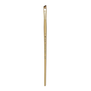 Princeton Synthetic Mongoose Brush - Angle Bright, Long Handle, Size 12