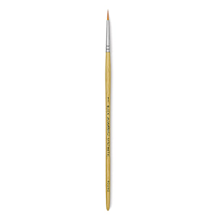 Blick Academic Synthetic Golden Taklon Brush - Round, Size 1