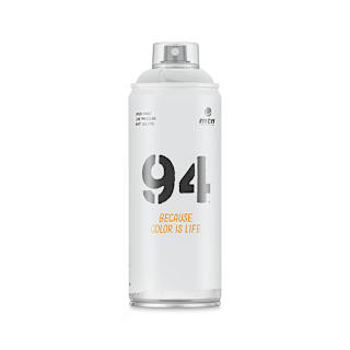 MTN 94 Spray Paint - White, 400 ml can
