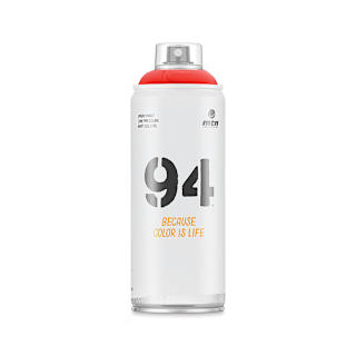 MTN 94 Spray Paint - Blood Red, 400 ml can