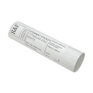 R&F Pigment Stick - Titanium Zinc White, 100 ml stick