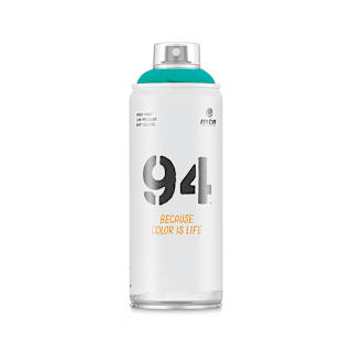 MTN 94 Spray Paint - Emerald Green, 400 ml can