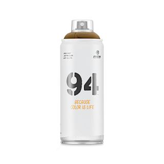MTN 94 Spray Paint - Mole Brown, 400 ml can