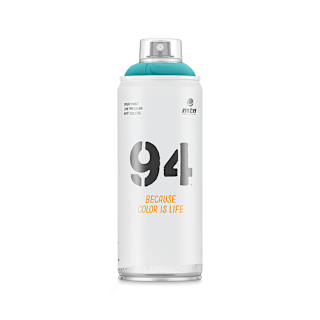 MTN 94 Spray Paint - Glory Blue, 400 ml can