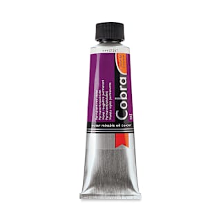 Cobra Artist Water Mixable Oil Paint - Permanent Red Violet, 150 ml tube