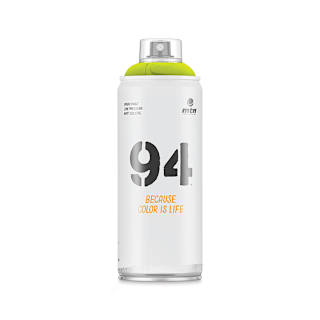 MTN 94 Spray Paint - Fluorescent Yellow, 400 ml can