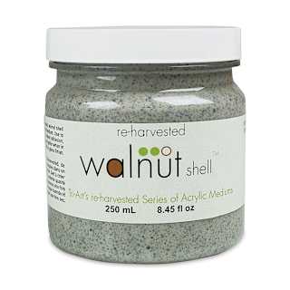Tri-Art Re-Harvested Acrylic Medium - Walnut Shell, 250 ml