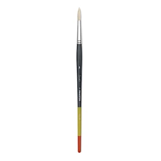 Princeton Snap! Natural Bristle Brush - Round, Long Handle, Size 8