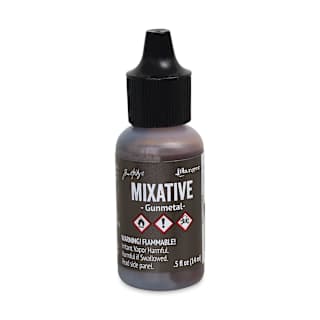 Ranger Tim Holtz Alcohol Ink Mixative - Gunmetal, 0.5 oz