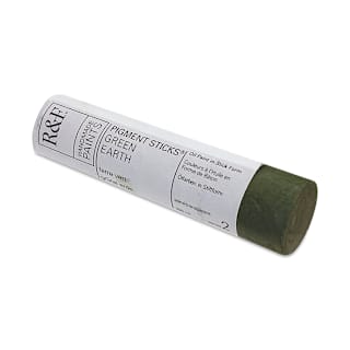 R&F Pigment Stick - Green Earth, 100 ml stick