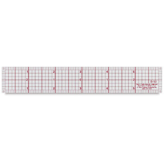 Westcott Plastic Ruler - B-50, 8ths