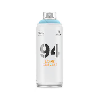 MTN 94 Spray Paint - Rain Blue, 400 ml can