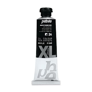 Pebeo XL Studio Oil Color - Ivory Black Imitation, 37 ml tube