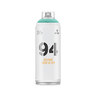 MTN 94 Spray Paint - Bali Green, 400 ml can