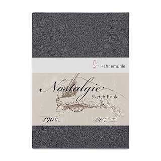 Hahnemühle Nostalgie Sketch Book - 11-1/2" x 8", Portrait