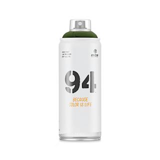MTN 94 Spray Paint - Dharma Green, 400 ml can