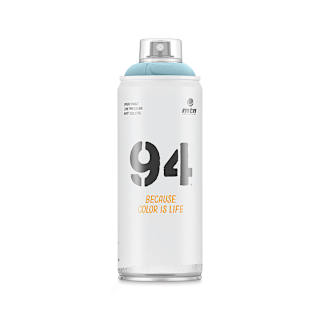MTN 94 Spray Paint - Barceloneta Blue, 400 ml can