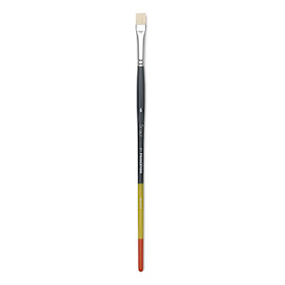 Princeton Snap! Natural Bristle Brush - Bright, Long Handle, Size 6