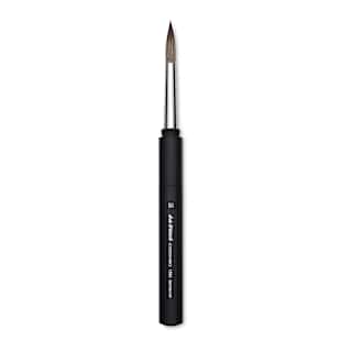 Da Vinci Casaneo Synthetic Squirrel Watercolor Brush - Travel Round, Size 10, Short Handle