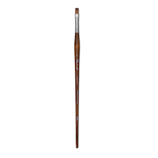 Raphaël Precision Brush - Flat, Size 6, Long Handle
