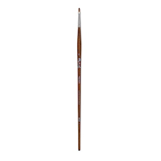 Raphaël Precision Brush - Flat, Size 0, Long Handle