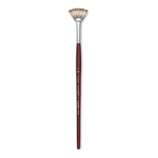 Royal & Langnickel SableTek Brush - Fan Blender, Short Handle, Size 4