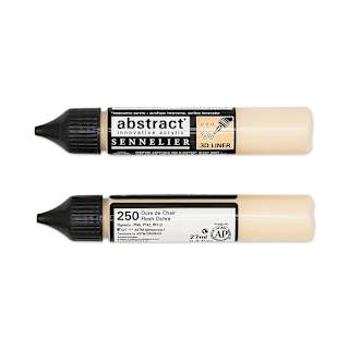 Sennelier Abstract 3D Liner - Flesh Ochre, 27 ml