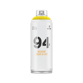 MTN 94 Spray Paint - Canarias Yellow, 400 ml can
