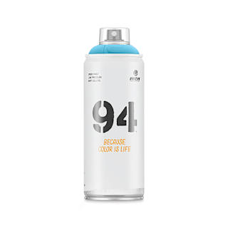 MTN 94 Spray Paint - Perseus Blue, 400 ml can