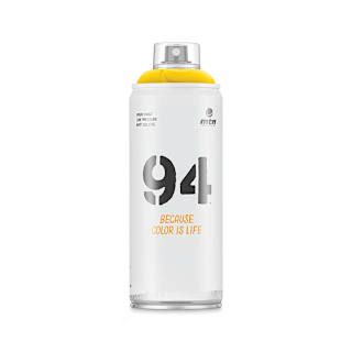 MTN 94 Spray Paint - Light Yellow, 400 ml can