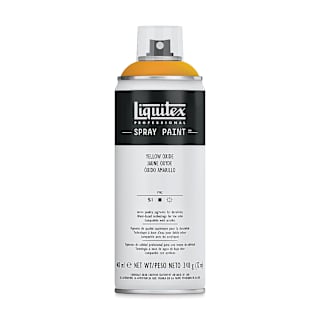 Liquitex Professional Spray Paint - Yellow Oxide, 400 ml can