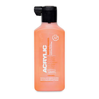 Montana Acrylic Marker Refill - 180 ml, Shock Orange, Refill