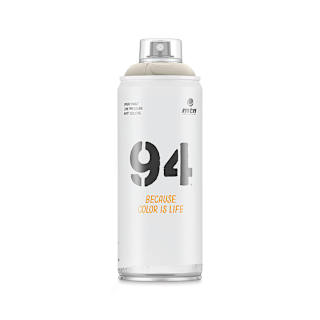 MTN 94 Spray Paint - Malta White, 400 ml can
