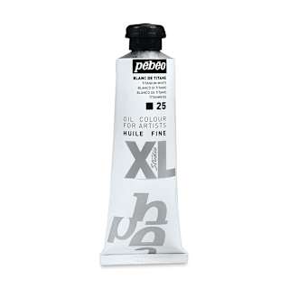 Pebeo XL Studio Oil Color - Titanium White, 37 ml tube
