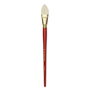 Blick Master Bristle Brush - Short Filbert, Long Handle, Size 26