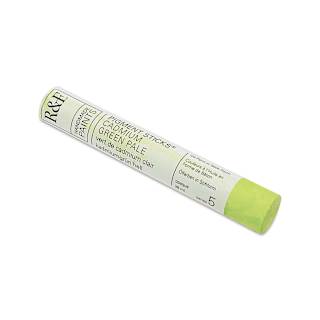R&F Pigment Stick - Cadmium Green Pale, 38 ml stick