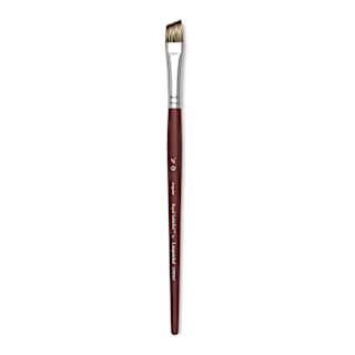 Royal & Langnickel SableTek Brush - Angular, Short Handle, 1/2"