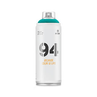 MTN 94 Spray Paint - Beryl Green, 400 ml can