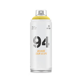 MTN 94 Spray Paint - Party Yellow, 400 ml can