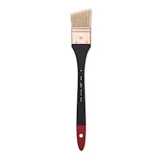 Silver Brush Atelier Hog Bristle Angle Mottler Brush - Size 40