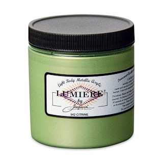 Jacquard Lumiere Acrylic - Citrine, 8 oz Jar