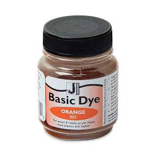 Jacquard Basic Dyes - Orange, 0.5 oz