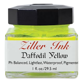 Ziller Ink - Daffodil Yellow, 1 oz