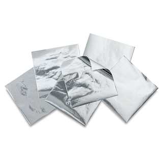 Metallic Silver Origami Paper - Pkg of 25