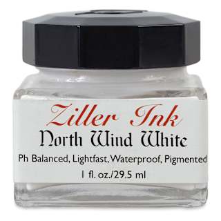Ziller Ink - North Wind White, 1 oz